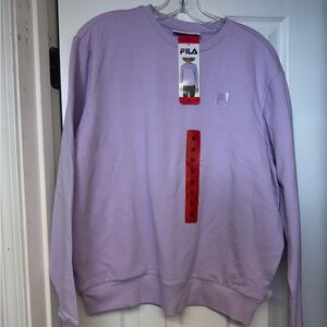 Brand New with Tags Fila Lavender Sweatshirt M